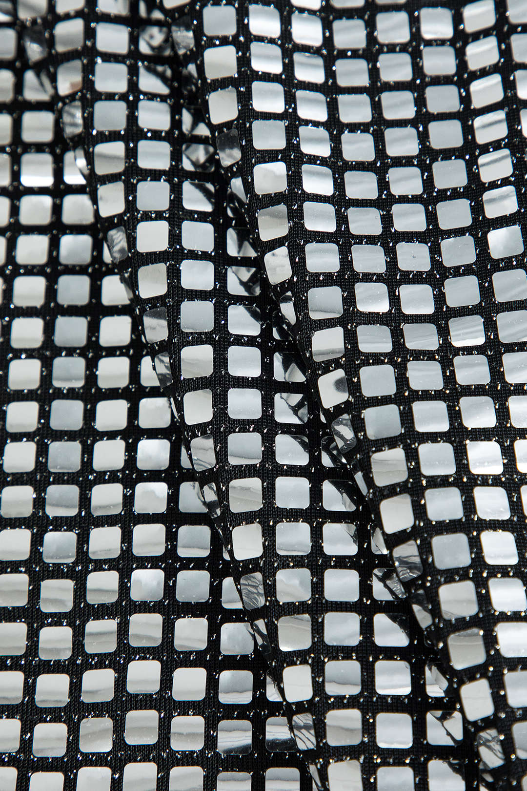 Agathe | Glamorous party mini skirt with sparkling mesh design 3