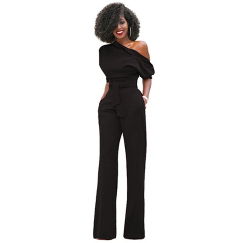 Asymmetrical jumpsuit for women | Formal 0