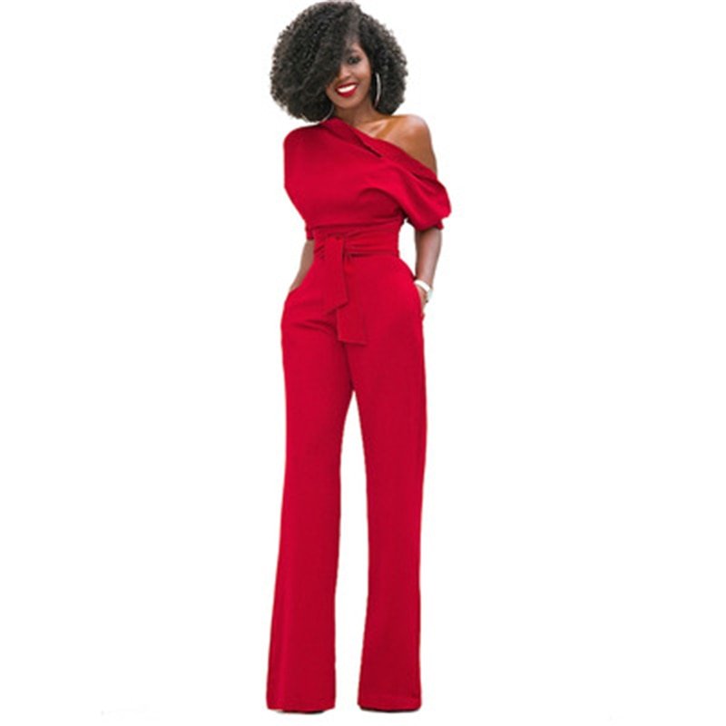 Asymmetrical jumpsuit for women | Formal 1