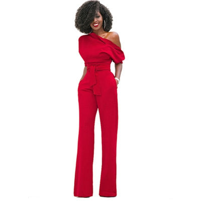 Asymmetrical jumpsuit for women | Formal 1