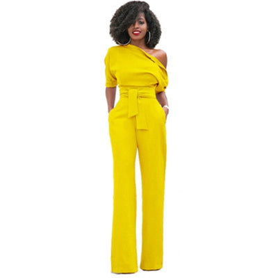 Asymmetrical jumpsuit for women | Formal 4