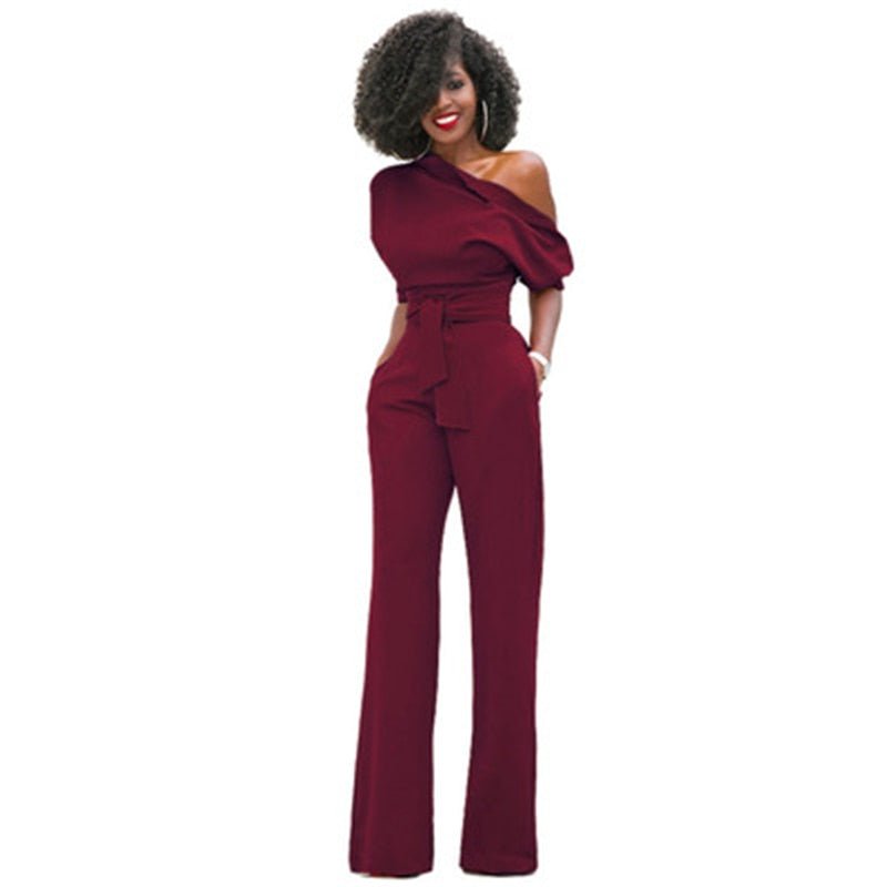 Asymmetrical jumpsuit for women | Formal 5