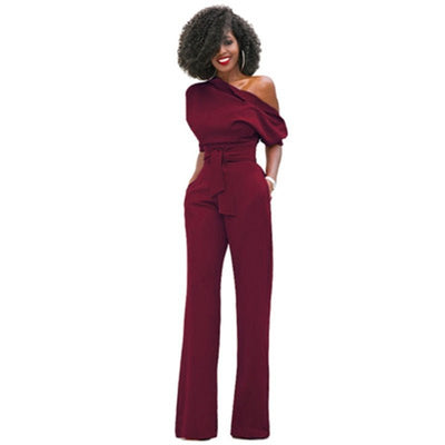 Asymmetrical jumpsuit for women | Formal 5