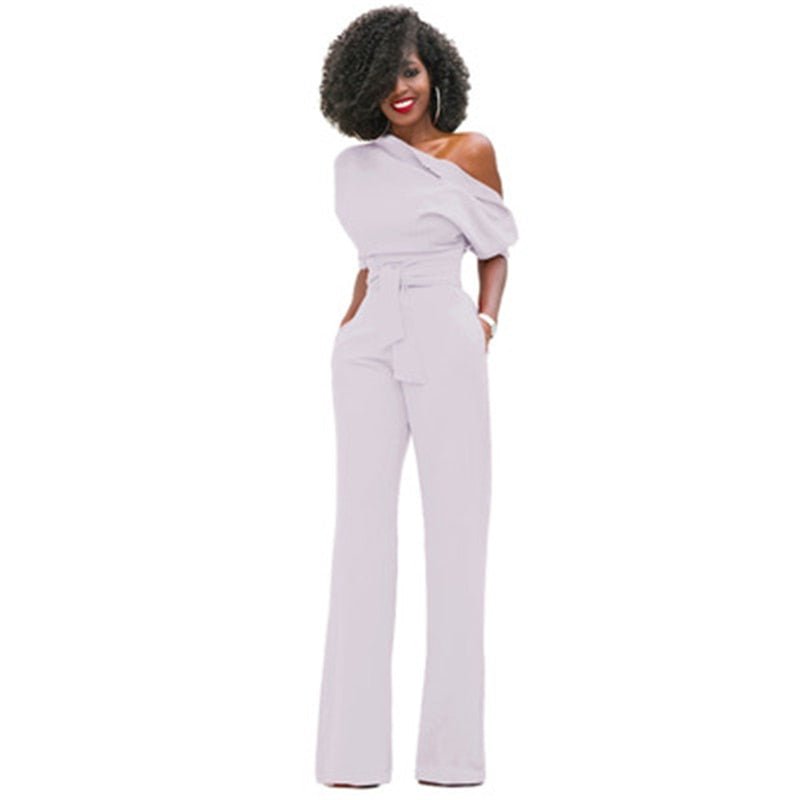 Asymmetrical jumpsuit for women | Formal 6