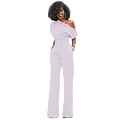 Asymmetrical jumpsuit for women | Formal 6