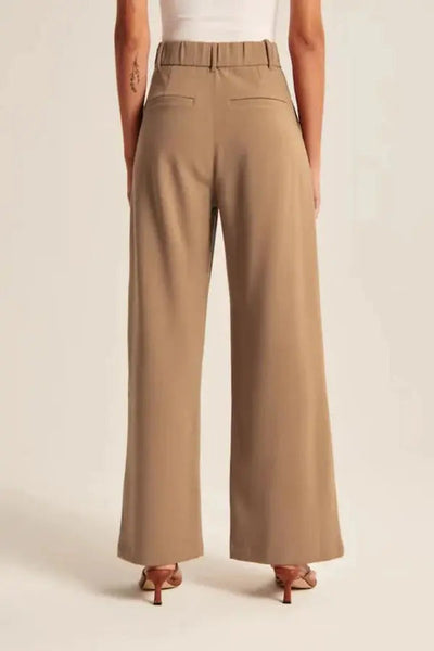 Elegant high-waisted wide-leg trousers with a timeless cut 6