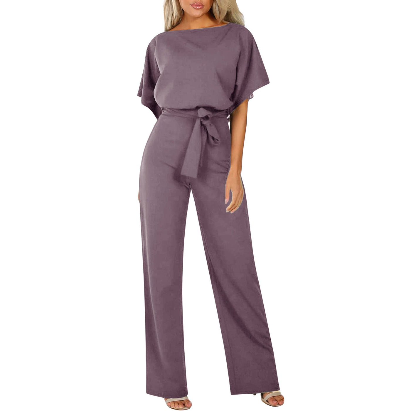 Elegant jumpsuit with waist belt – figure-hugging & stylish 16