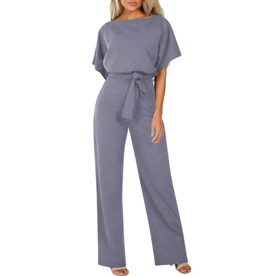 Elegant jumpsuit with waist belt – figure-hugging & stylish 18