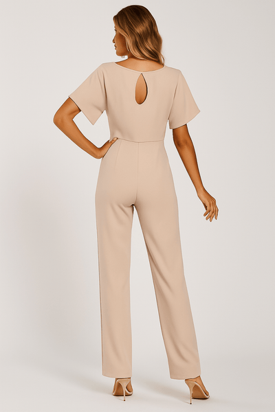 Elegant jumpsuit with waist belt – figure-hugging & stylish 2