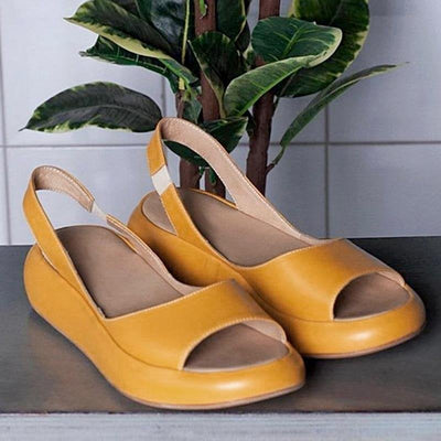 Elegant open platform women's sandals 6