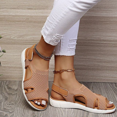 Ergonomic women's sandals with breathable material 0