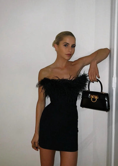 Grete | Elegant mini dress – Timeless design for feminine elegance 0