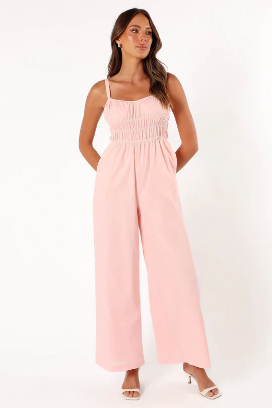 Laura | Elegant sleeveless wide-leg jumpsuit for women 5