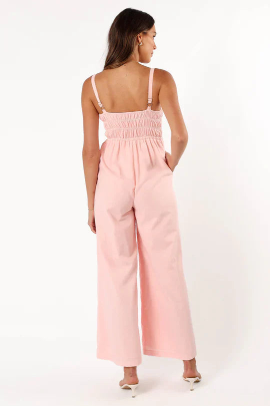Laura | Elegant sleeveless wide-leg jumpsuit for women 7