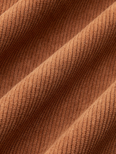 Lina | Flared women's corduroy skirt with button placket 5