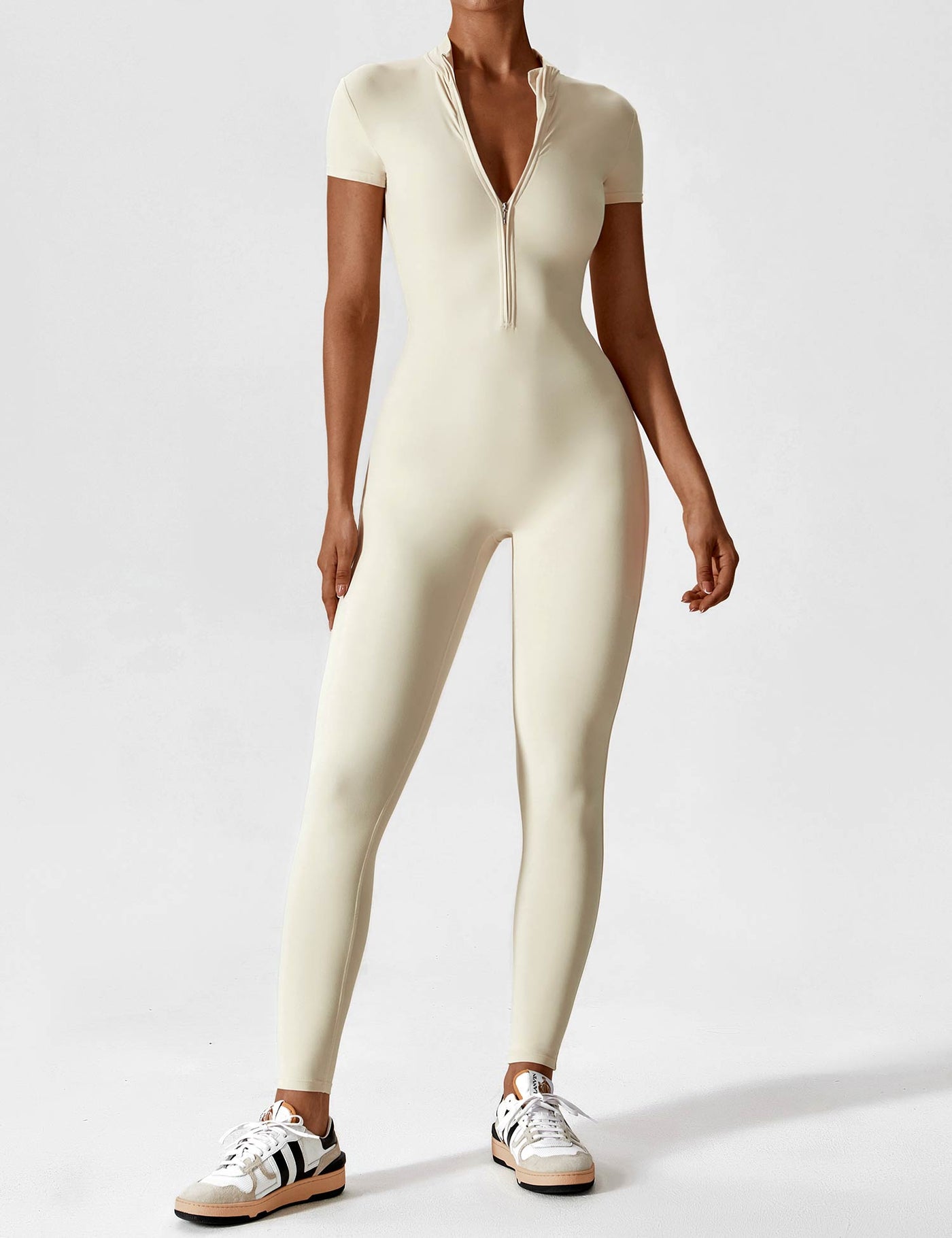 Lina | Seamless full-zip bodysuit 10