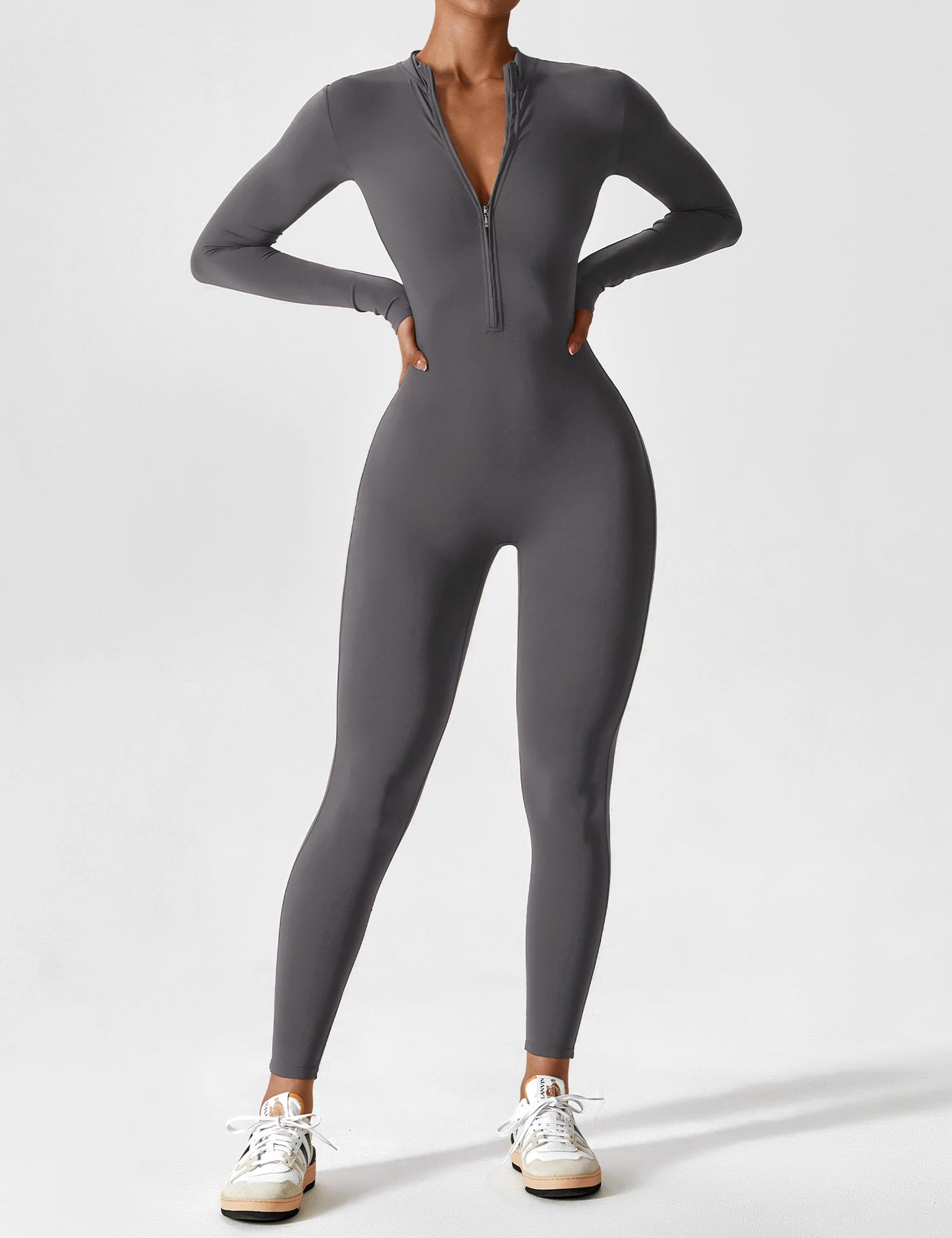 Lina | Seamless full-zip bodysuit 11