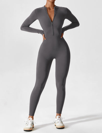 Lina | Seamless full-zip bodysuit 11