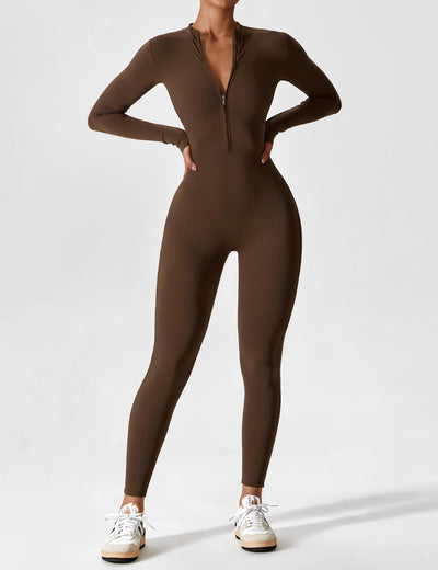 Lina | Seamless full-zip bodysuit 12