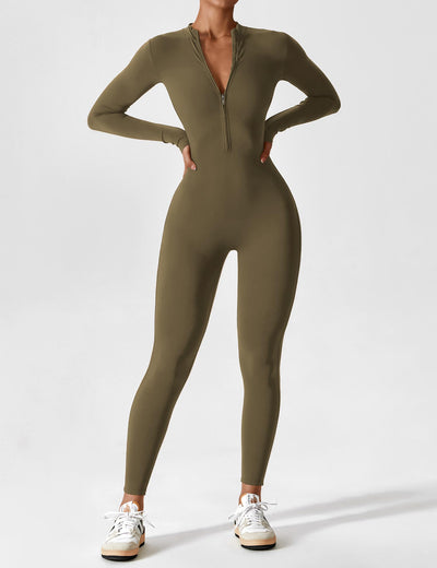 Lina | Seamless full-zip bodysuit 15