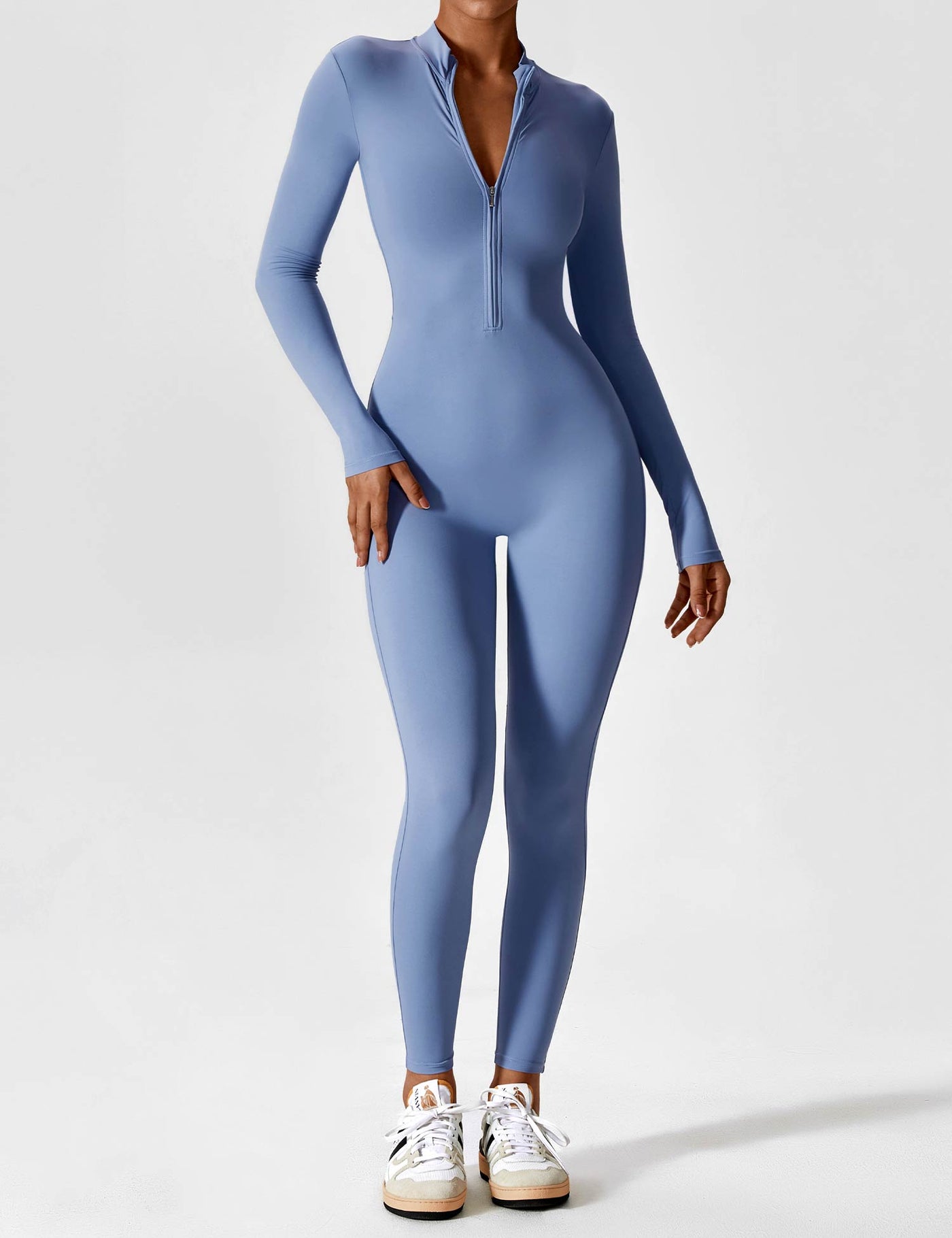 Lina | Seamless full-zip bodysuit 20