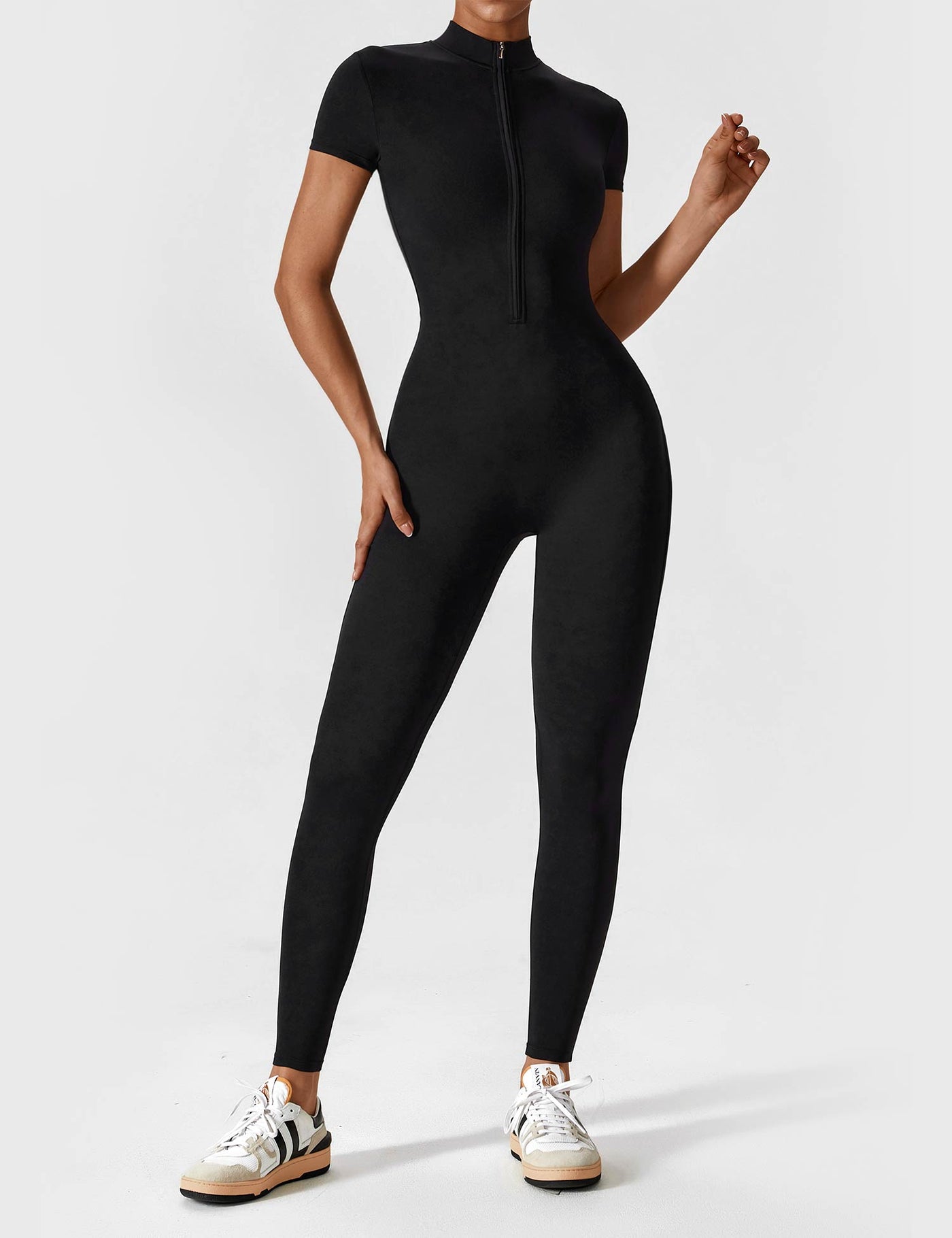 Lina | Seamless full-zip bodysuit 8