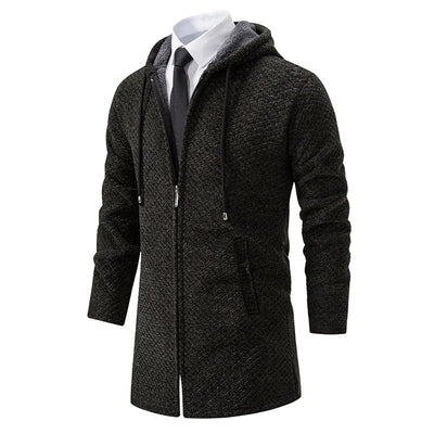 Men's Coat with Hood for Modern Casual Style and Warmth, Ideal for Autumn and Winter Wear 2