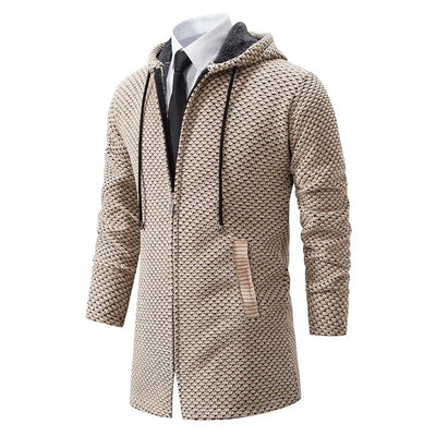 Men's Coat with Hood for Modern Casual Style and Warmth, Ideal for Autumn and Winter Wear 3