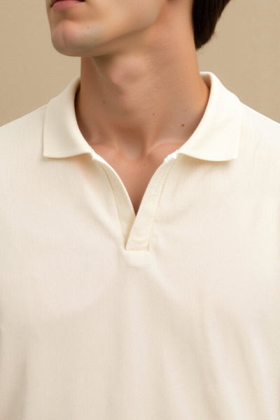Men's polo shirt in beige – Elegant & timeless 5