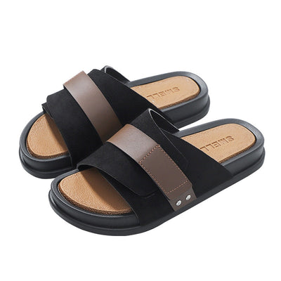 Men's sandals in matte leather 3