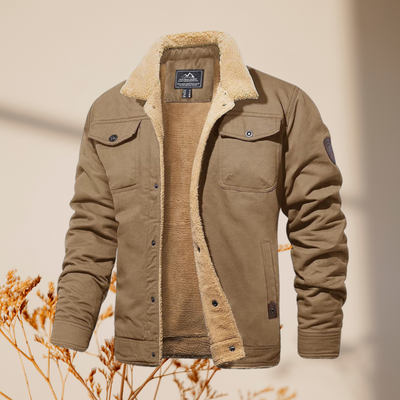 Mens Bomber Jacket with High Collar for Casual Outings and Stylish Comfort 6