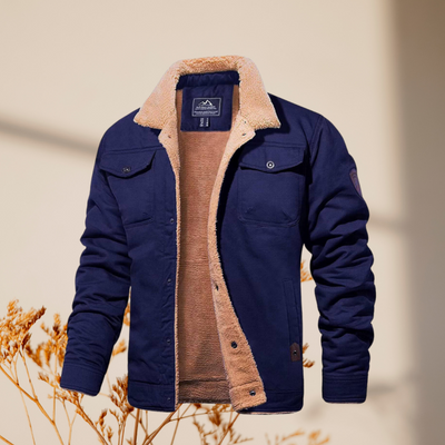 Mens Bomber Jacket with High Collar for Casual Outings and Stylish Comfort 8