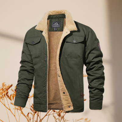 Mens Bomber Jacket with High Collar for Casual Outings and Stylish Comfort 9