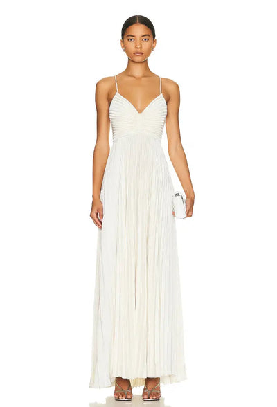 Midi Dress for Women - Long Sleeve Satin Style with Elegant Gold Shine for Special Occasions 0