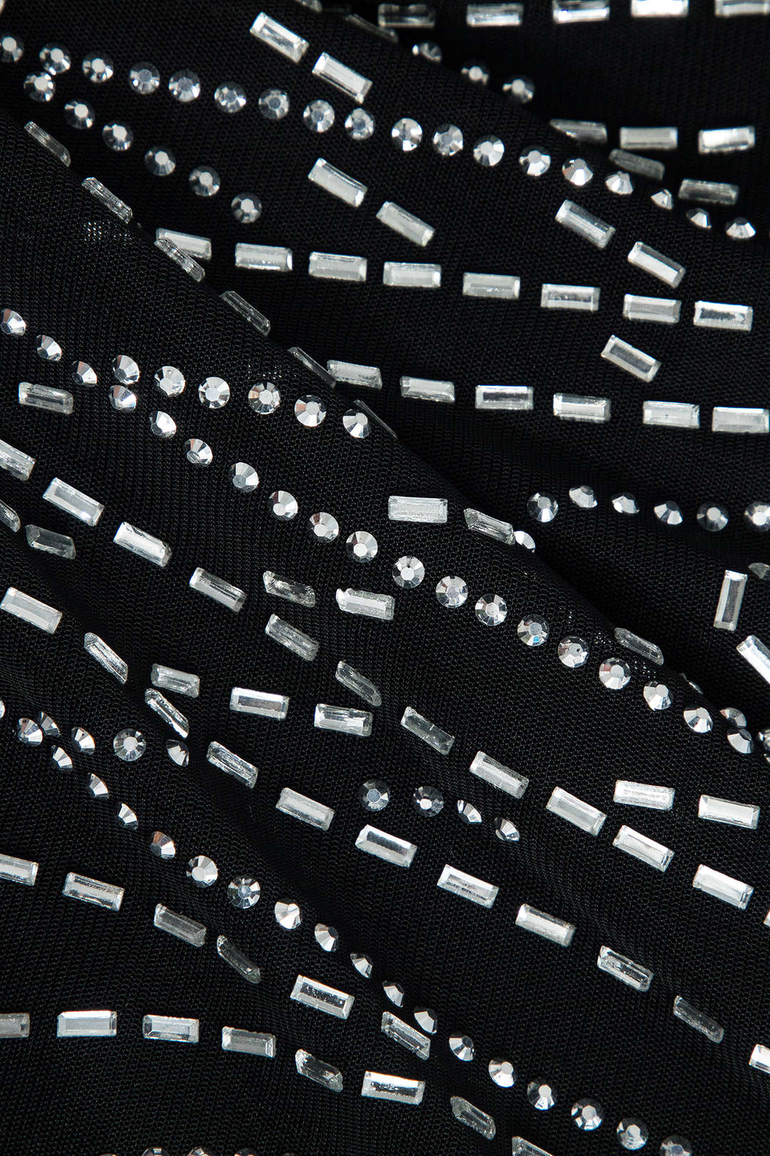 Mini Dress for Women with Rhinestone Embellishments and Bodycon Fit for Glamorous Nights 4