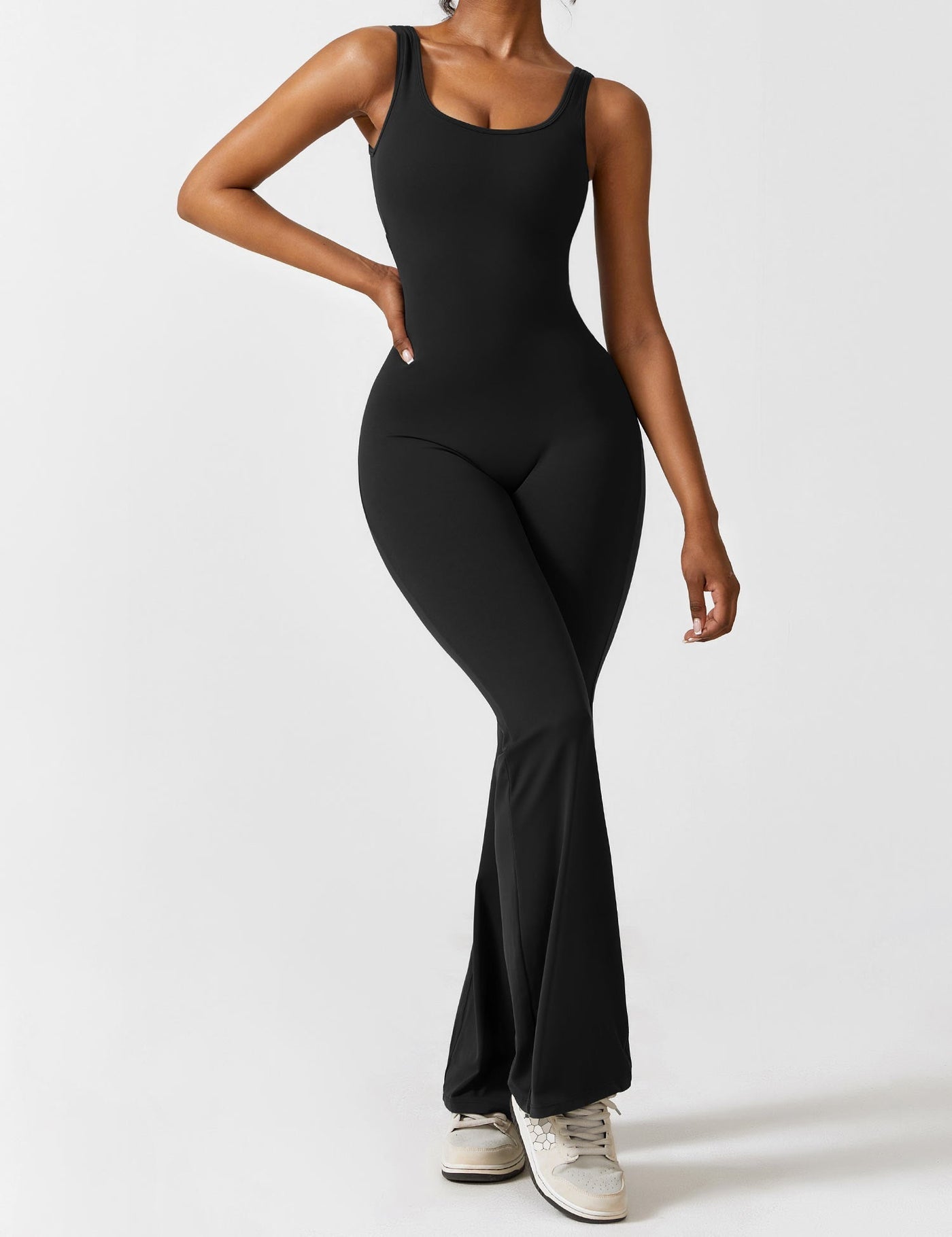 Sienna | Backless Flare Jumpsuit 2
