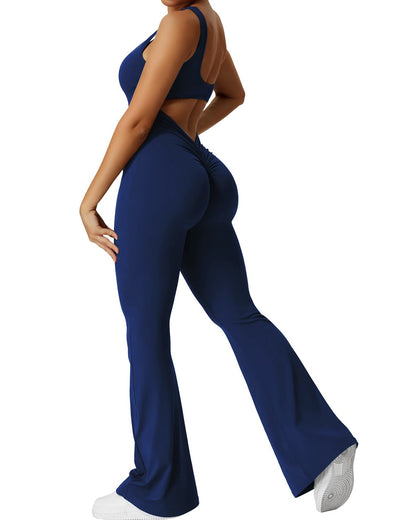 Sienna | Backless Flare Jumpsuit 9