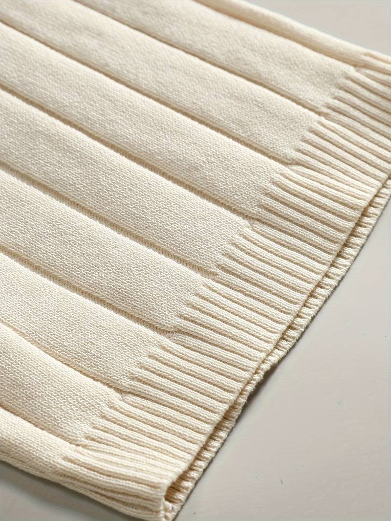 Stylish short-sleeved knit shirt 3