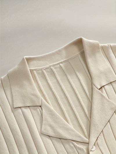 Stylish short-sleeved knit shirt 4