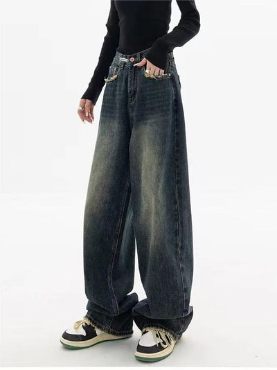 Vintage baggy jeans with a washed effect – a modern 90s look with a relaxed fit 5