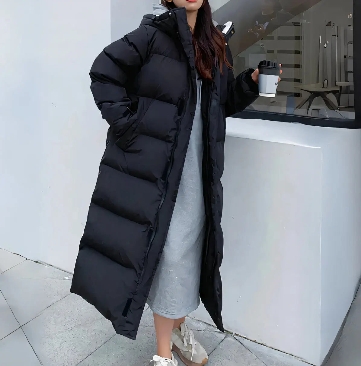 Winter Coats for Women - Long Parka Coat with Functional Design and Warmth for Cold Weather 1