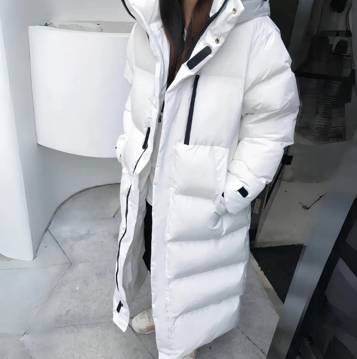 Winter Coats for Women - Long Parka Coat with Functional Design and Warmth for Cold Weather 3