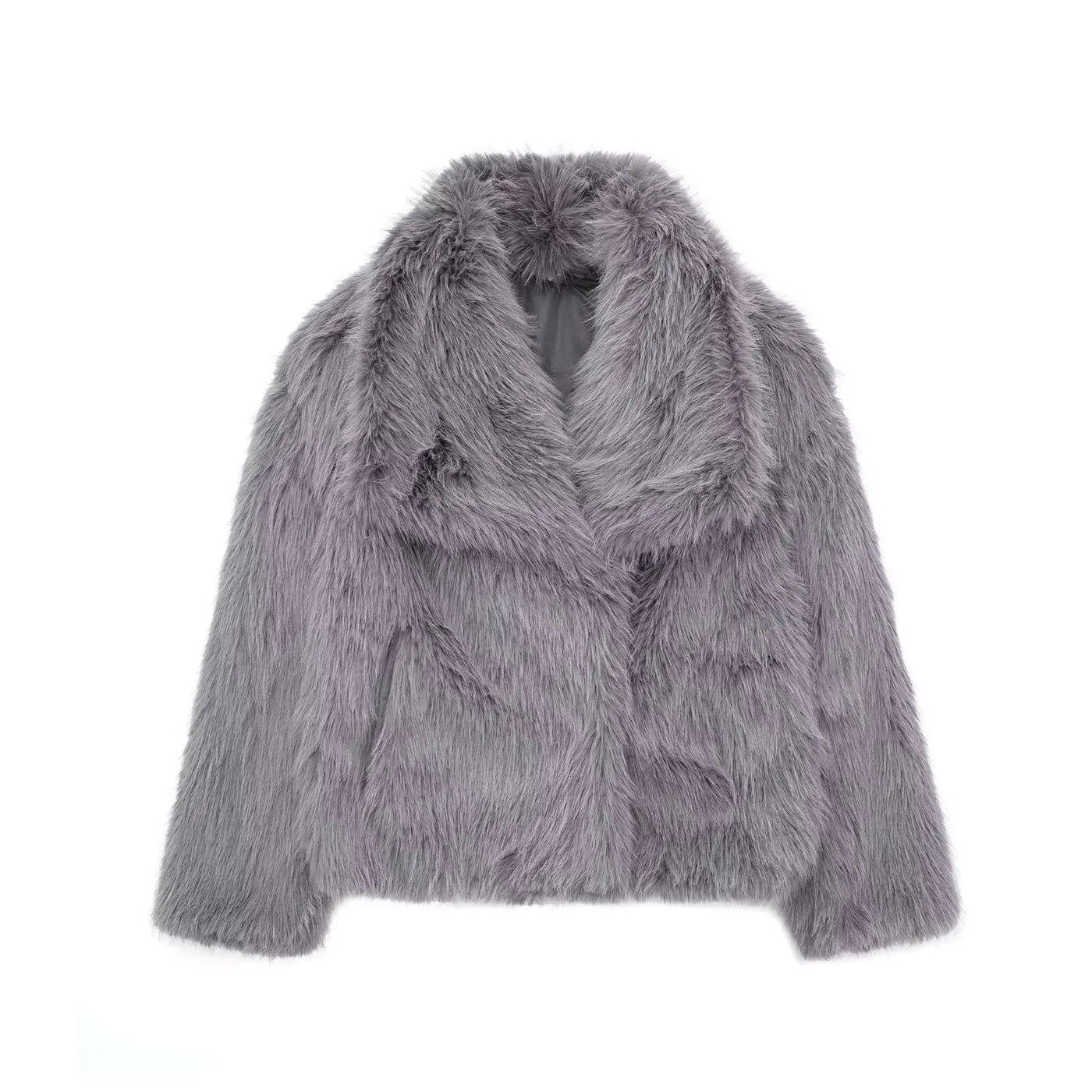 Womens Jacket - Faux Fur Cozy Outerwear for Chic Everyday Style and Special Occasions 11