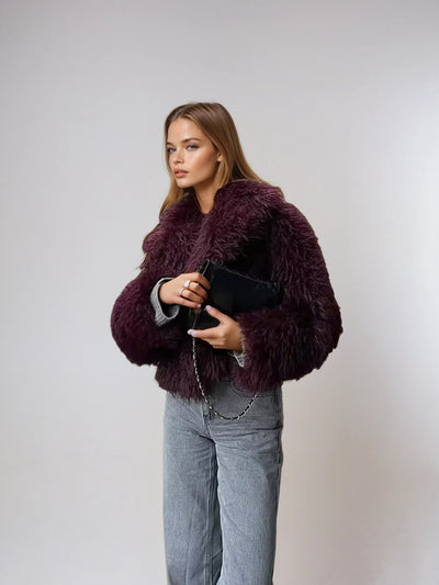Womens Winter Coats with Faux Fur Jacket Design for Elegant and Casual Outfits 0