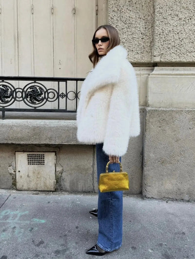 Womens Winter Coats with Faux Fur Jacket Design for Elegant and Casual Outfits 7
